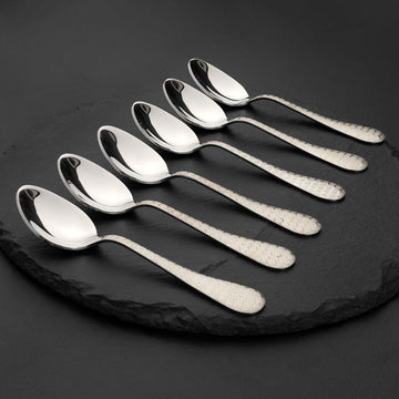 5 YEAR GUARANTEE 50 Gram Premium Silver Tea Spoon Qareenay Manzil® branded